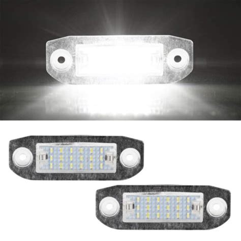 Error Free Led License Number Plate Light Lamp For Volvo S Xc S