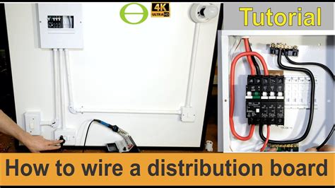 Wiring A Distribution Board