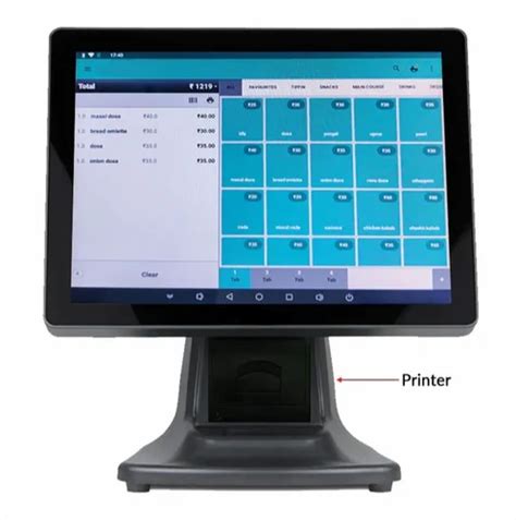 Android Pos Machine 15 Touch At Rs 20000piece Android Pos Terminal