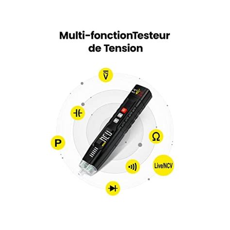 KAIWEETS Testeur de Tension Multifonction Multimetre Automatique DÃ