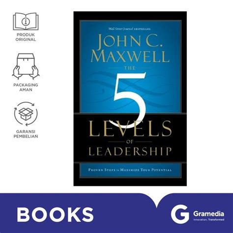 Jual John C Maxwell 5 Levels Of Leadership Gram33 Segera Dapatkan