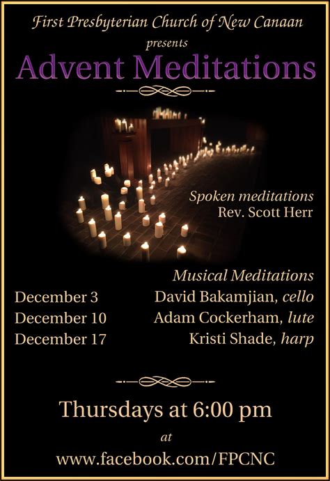 Advent Meditations - LiveNewCanaan