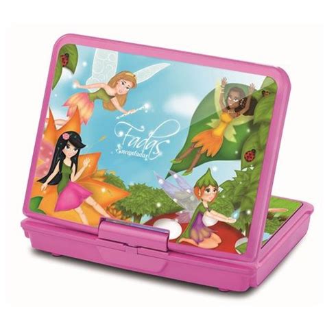 Dvd Portatil Infantil - Dvd Portatil Infantil Rosa Fadas Encantadas Mondial D12 | Shopee Brasil