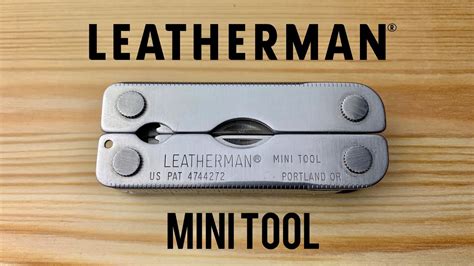 Leatherman MINI TOOL. Review EDC4K - YouTube