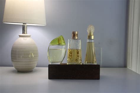 Wood Shelf Cologne Bottle Shelf Perfume Bottle Organizer Etsy Canada