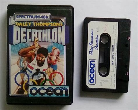 Daley Thompson S Decathlon Bigger Box Ed Ocean Sinclair Zx Spectrum