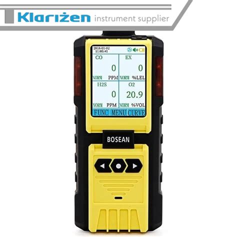 Jual Bosean K 600 Gas Detector 4 In 1 Combustible H2S CO O2 Lel Built