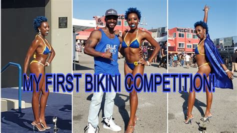 Vlog My First Bikini Competition Youtube