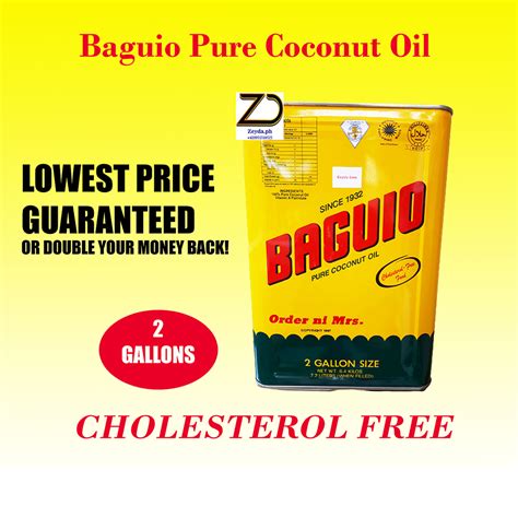 Baguio Pure Coconut Oil Gallon Kgs Ltrs When Filled Baguio