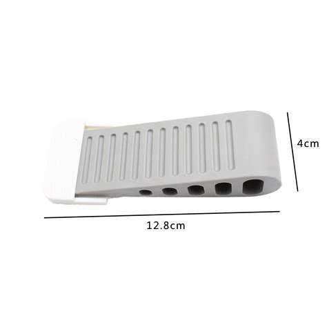 Fandiiiii Exterior Door Stopper Garage Brass Kick Plates for Exterior