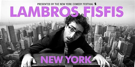 Greek Comedian Lambros Fisfis Performing Live At Melrose Ballroom In