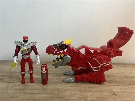 Power Rangers Dino Charge Red T Rex Super Morpher Gun Blaster Charger