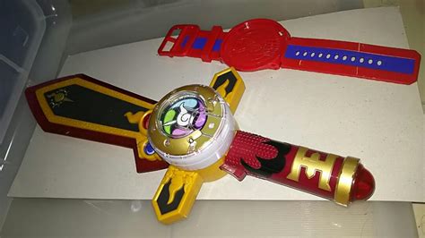 Set Of Bandai Yokai Watch DX Specter Watch Dream DX Enma Blade