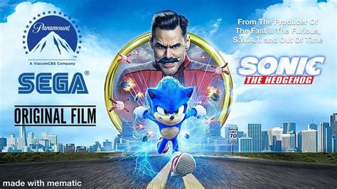 Paramount Pictures/Sega/Original Film (Sonic: The Hedgehog Variant)