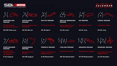 Calendario Sbk Freda Jillian