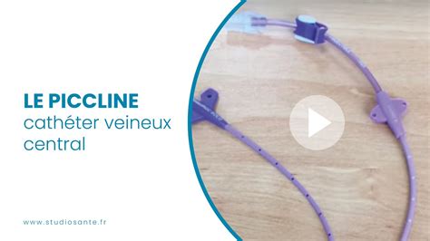 Le Piccline Cathéter Veineux Central Youtube