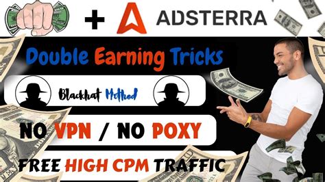 Adsterra High CPM Earning Premium Methods Adsterra CPA Grip How