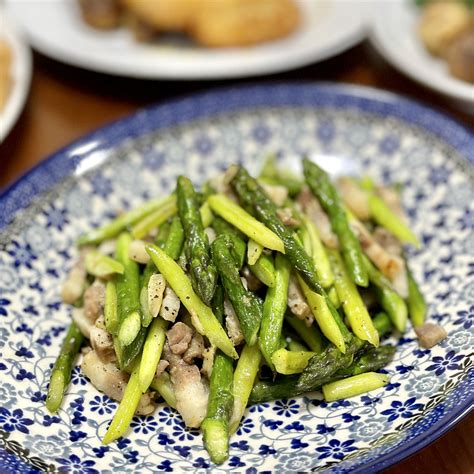 家庭料理のおはなし：アスパラガスでささっと炒め物 家庭料理研究家・フードコンサルタント高窪美穂子オフィシャルサイト