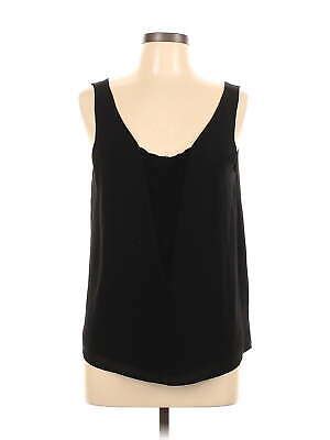 Naked Zebra Women Black Sleeveless Blouse L Ebay