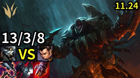 Rengar Jungle Vs Xin Zhao KR Master Patch 11 24 YouTube