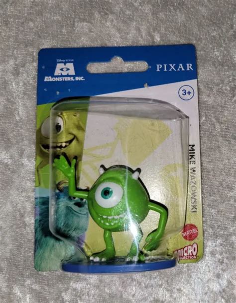 MATTEL DISNEY PIXAR Monsters Inc Mike Wazowski Micro Collection