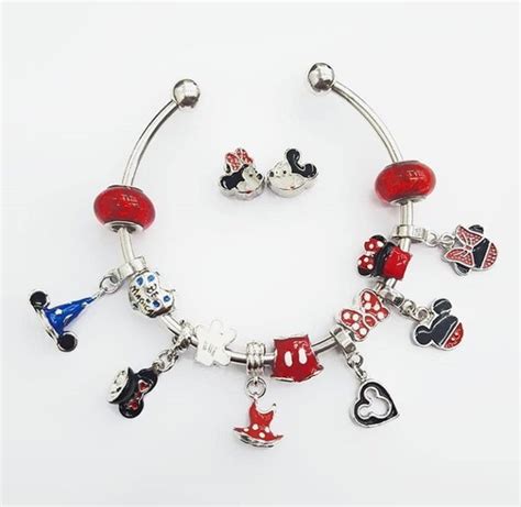 Charm Pave Mickey Pandora Berloque Vivara Elo7