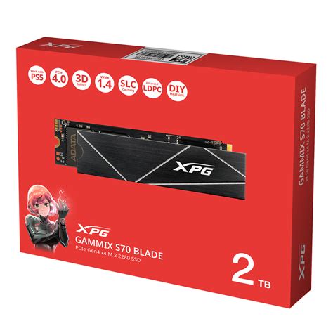 Adata Xpg Gammix S70 Blade M2 Nvme 2tb 【正規品直輸入】 11985円 Swimmainjp