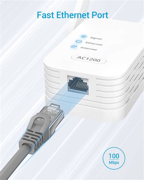 BrosTrend AC1200 WiFi to Ethernet Adapter | Dual Band | Easy Setup ...