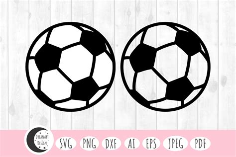 Soccer Ball Svg Sport SVG PNG DXF Graphic By DreanArtDesign