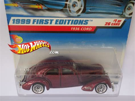 Hot Wheels 1999 First Editions 1936 Cord INDOHOTWHEELS
