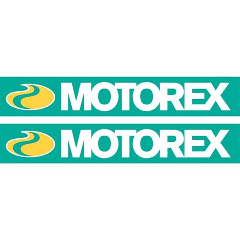 2x Motorex Stickers Decals Decalshouse