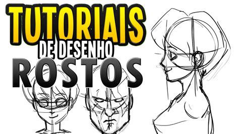 Tutoriais De Desenho Esbo Ando Rostos Tutoriais De Desenho Desenho