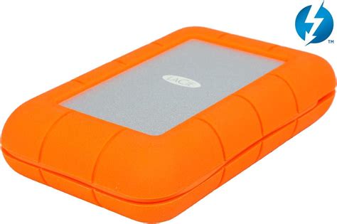 LaCie 4TB Rugged RAID Portable External Hard Drive Thunderbolt USB 3