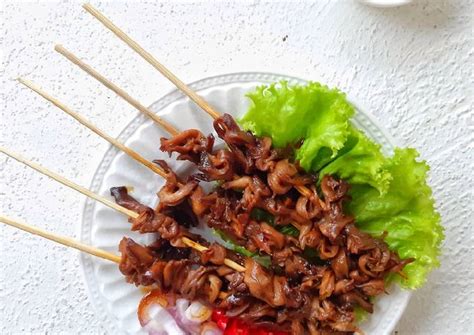 Resep Sate Jamur Tiram Oleh Presella Cookpad