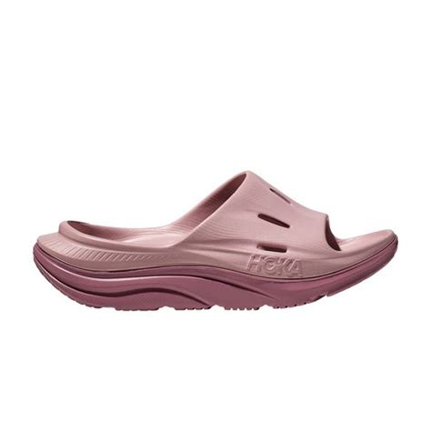 HOKA ONE ONE Ora Recovery Slide 3 Pale Mauve 1135061 PMWM Solesense