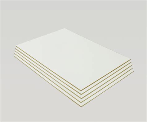 Panneaux De Correze Panneau Mdf Medium Laqu Blanc X Cm P