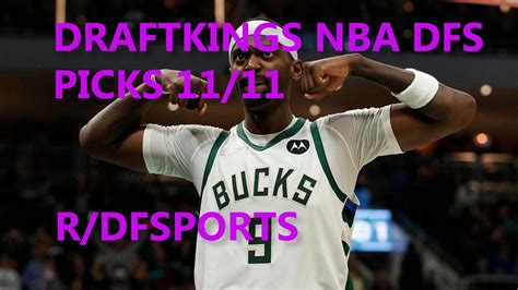 Best Draftkings Nba Dfs Picks Analysis Youtube