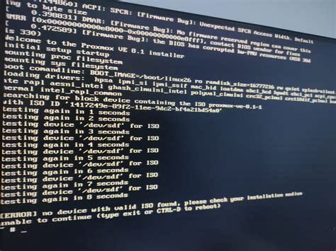 8.1 released with a boot problem. : r/Proxmox 