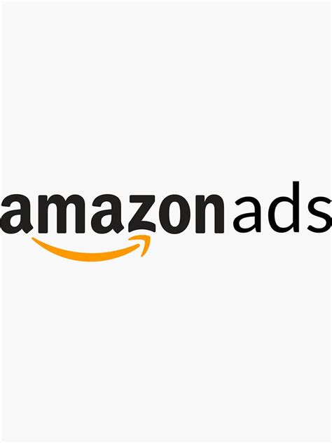 "Amazon Ads Logo" Sticker for Sale by Alexandra Garibaldi | Redbubble