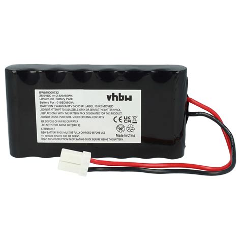 Vhbw Batterie Compatible Avec Ambrogio L Deluxe L B L E Lite