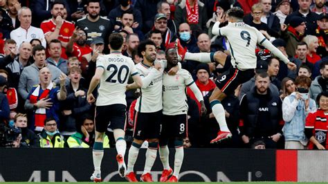 Foto Liverpool Menang Telak Atas Mu Di Old Trafford Kumparan