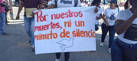 Marcha Del Silencio Por La Muerte De La Docente En Timba Cauca