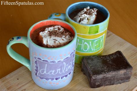 Real Hot Chocolate With Homemade Whipped Cream Fifteen Spatulas