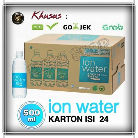 Jual Pocari Sweat Ion Water Botol Ml Kemasan Karton Khusus Gojek