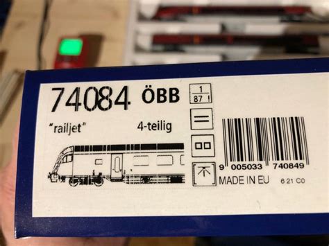 Roco Railjet 4 Teiliges Wagenset 74084 Kaufen Auf Ricardo