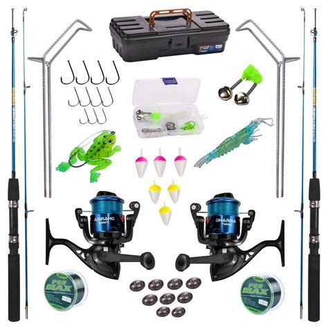 Kit De Pesca Completo Kg C Varas Molinetes Itens Shopee Brasil