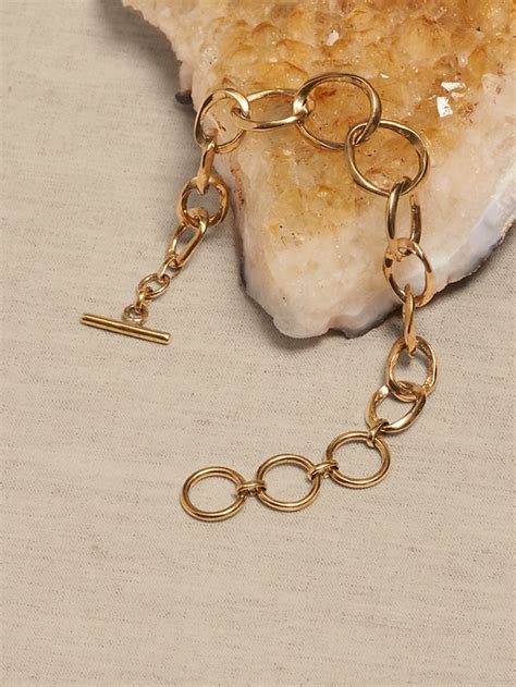 Brass Links Chain Bracelet By Aureus Argent Banana Republic