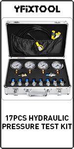 Yfixtool Hydraulic Nitrogen Accumulator Charging Kit Nitrogen Fill Kit