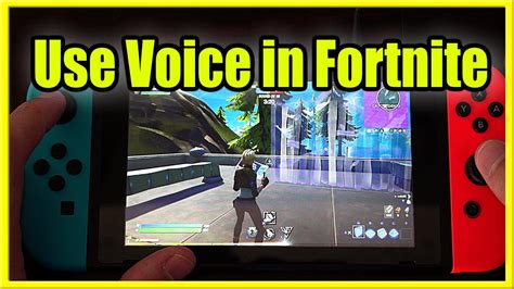 How To Use Fortnite Voice Chat On Nintendo Switch Easy Method Youtube