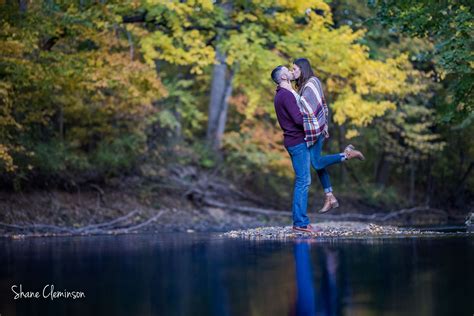 Deep River County Park Engagement Session Hobart Indiana